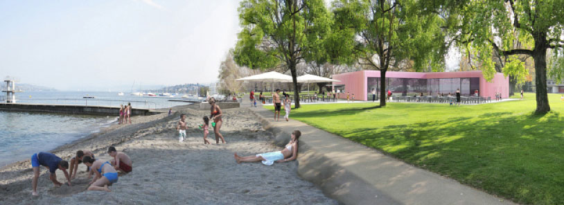 Strandbad Mythenquai Zürich - Schröer Sell Eichenberger