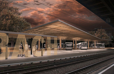 Bushof und Bahnhofsplatz Schwerzenbach - Schröer Sell Eichenberger